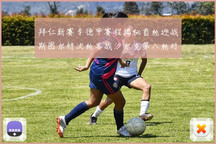 拜仁新赛季德甲赛程揭秘首轮迎战斯图尔特次轮客战沙尔克第八轮对决多特蒙德